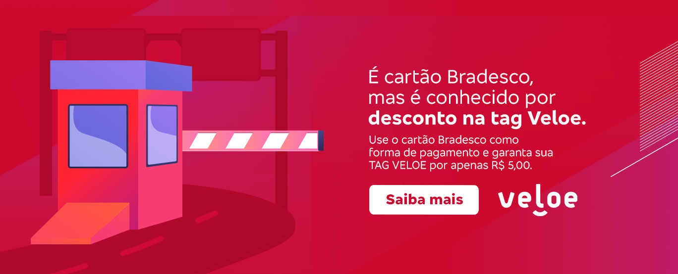 #BradescoAcessível #PraTodoMundoVer Texto | Consórcio Bradesco Compensa. Quem planeja, compra melhor. Seu novo carro em até oitenta e quatro vezes sem juros. Sujeito a análise de crédito e disponibilidade de vagas no grupo. Consulte taxa de administração. Imagem | A imagem é formada por um mosaico de diferentes paisagens: da esquerda para a direita, um céu com nuvens em degradê azul e rosa com um carro no horizonte. No centro, as luzes de uma rodovia vista de cima. E, por último, um casal de homem e mulher sentados no porta-malas de um carro, se abraçam. O carro está parado em uma rua de pedras com vegetação ao redor. O número oitenta e quatro aparece com destaque na cor rosa sobrepondo a cena.